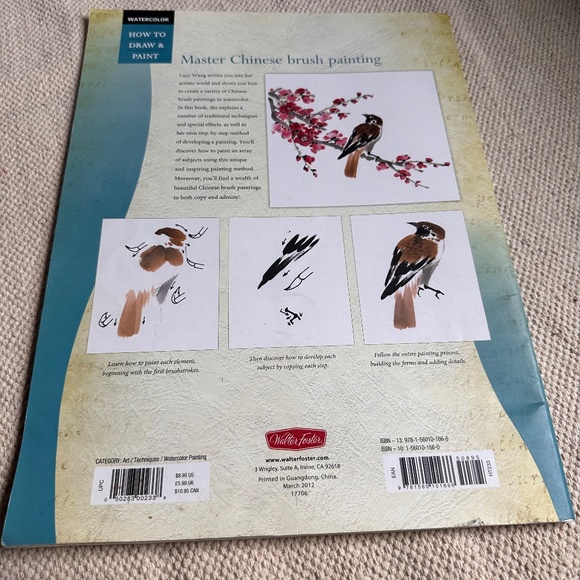 Walter Foster How to Draw and Paint: Chinese Brush By Lucy Wang - Picture 4 of 4